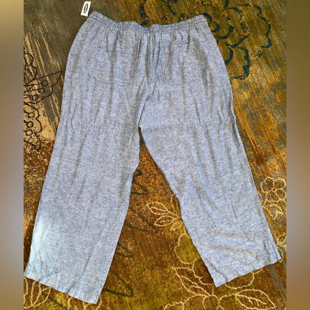Old Navy Chambray Linen Pants